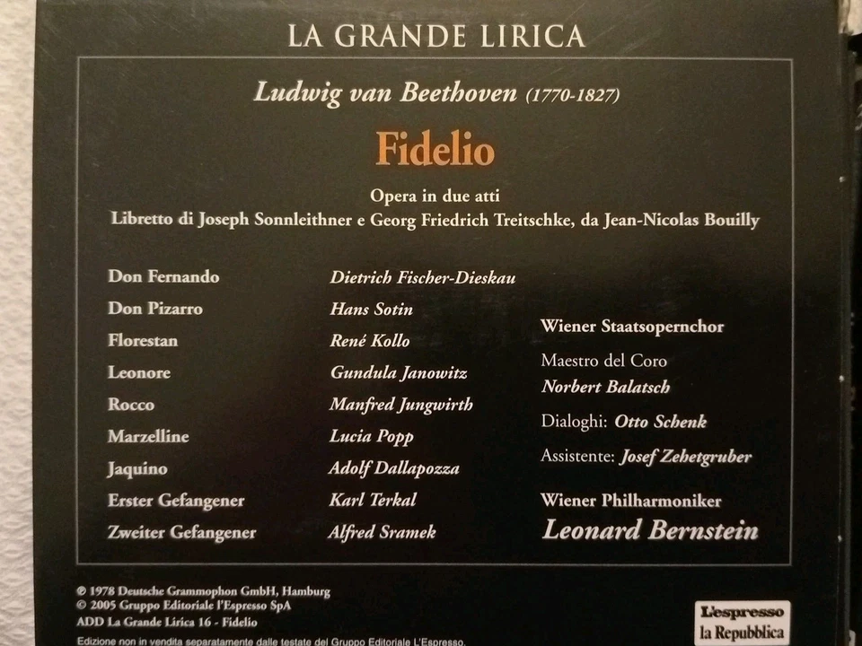 CD + Libretto La Grande Lirica da L Espresso  - Immagine 2 di 4