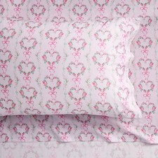 PBteen LoveShackFancy Organic Floral Heart Sh...