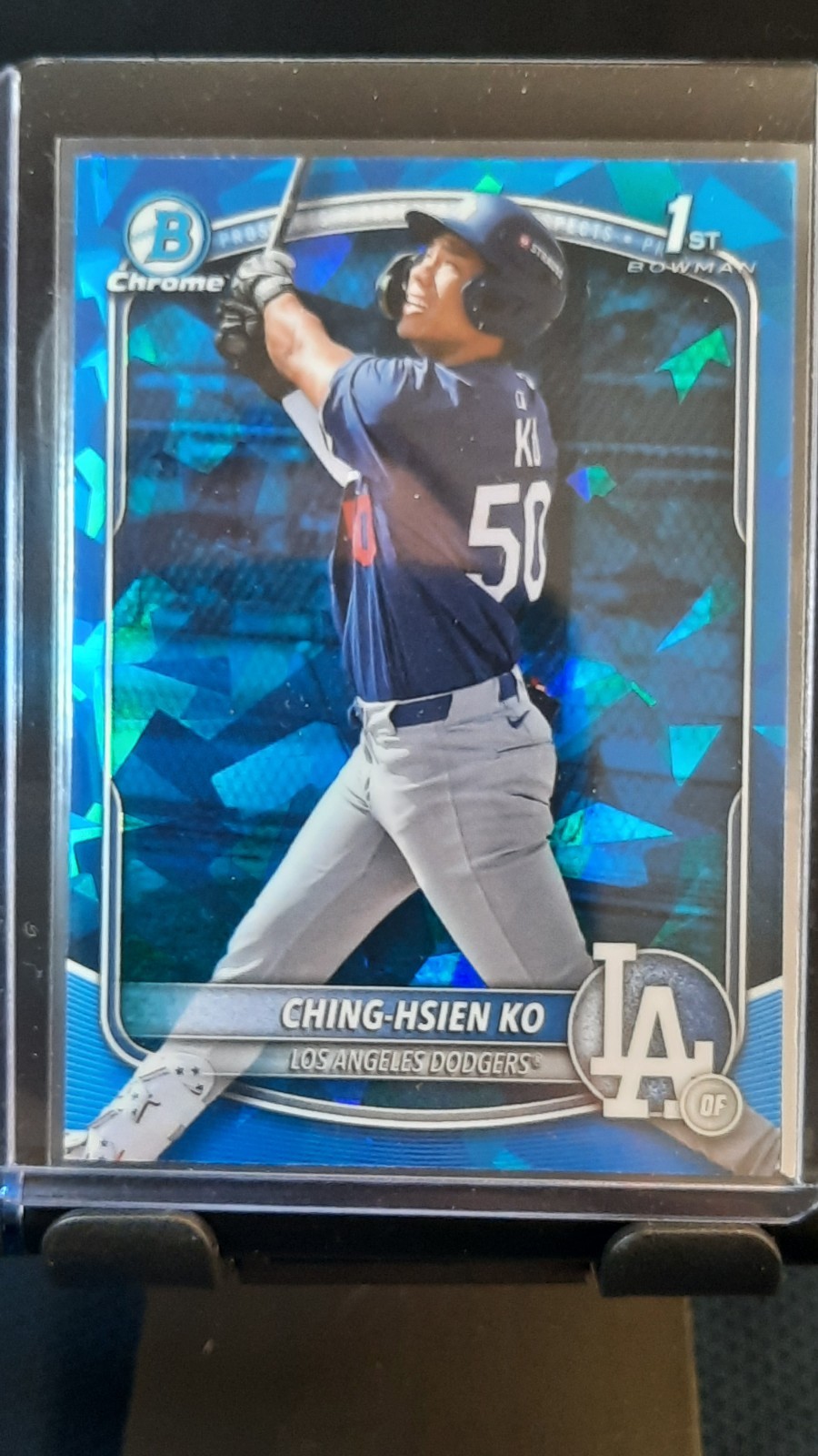 2025 Bowman Chrome Sapphire Ching-Hsien Ko 1st Bowman