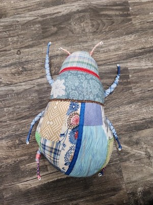 Scrappy Bug Unique Handmade Wall Art Hanging Decor 10x15''