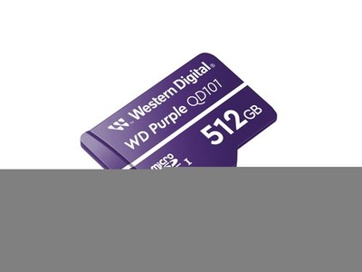 WD Purple Surveillance microSD XC Class 10 UHS 1 Micro SD WDD512G1P0C-85AEL0