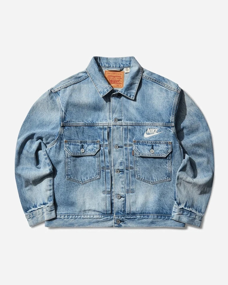 Levi’s® x Nike Trucker Jacket - Size Small - In Hand & Ships Immediately! - Image 2 of 4