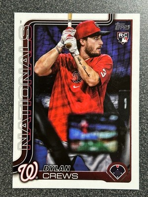 2025 Topps Baseball Factory Complete Set Image Variation SP Dylan Crews #74 QTY