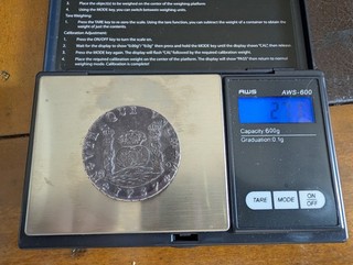 1737 8 Reales Mexico Pillar Dollar Possible Forgary