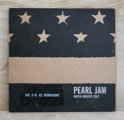 Pearl Jam - Birmingham, AL 4/9/2003 Live Official Bootlegs 2003 #21 2 CD Set