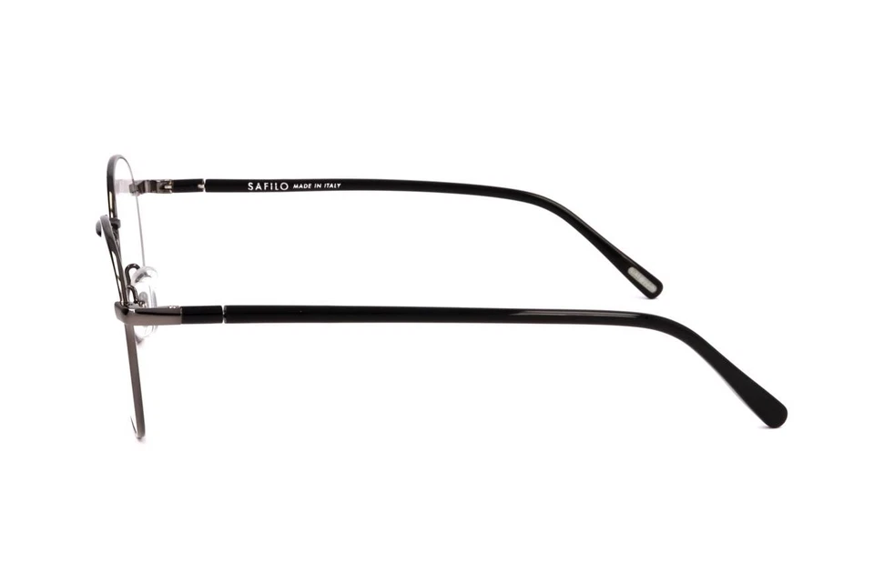 Armação de óculos masculina Safilo BUSSOLA 08 KJ1 RUTÊNIO 52/21/145 - Imagem 3 de 3