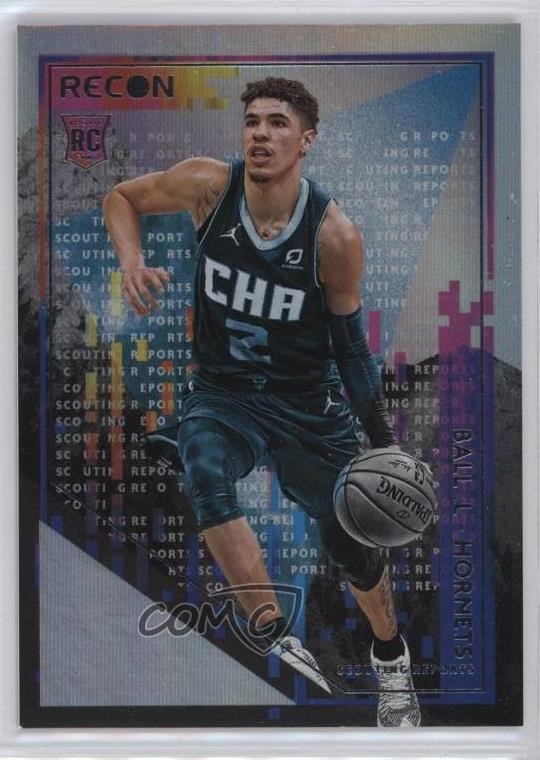 2020-21 Panini Recon Scouting Reports Lamelo Ball #1 Rookie RC 6rx