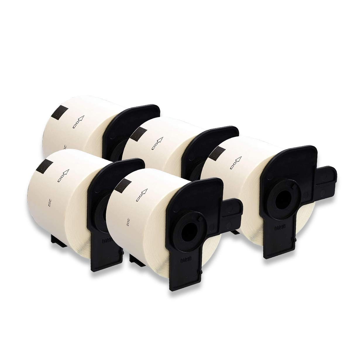 DK-11202 Rouleau Étiquette Autocollante Prédécoupée pour Imprimante Thermique QL