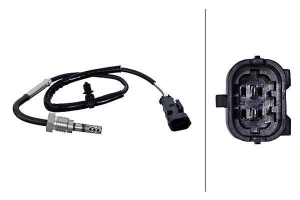 Sensor Abgastemperatur Hella 6PT 010 376 291 FÜR Chevrolet Opel-image