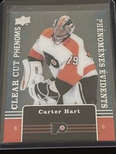 2019-20 Upper Deck Tim Hortons Hockey Clear Cut Phenoms Carter Hart #CC-2