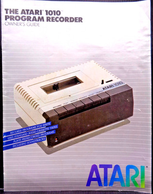 ATARI XL/XE -- THE ATARI 1010 PROGRAM RECORDER OWNER´S GUIDE (ATARI-MANUAL) #3EN