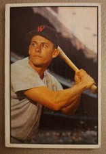 1953 Bowman Gil Coan #34 Washington Senators G