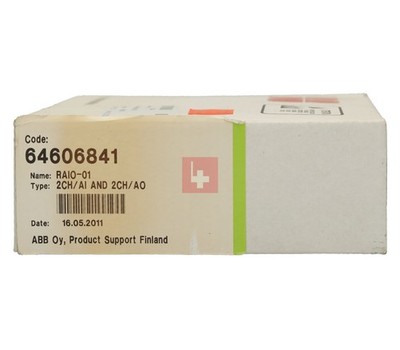 ABB ANALOG I/O EXTENSION MODULE, 3ABD64606841 - RAIO-01 (NS)