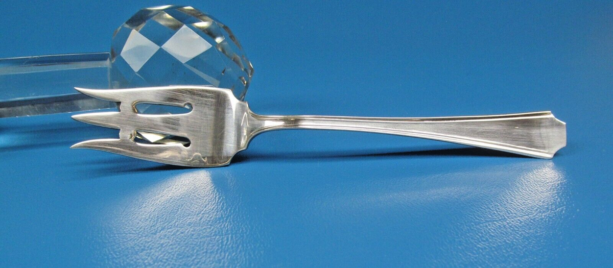 Fairfax By Durgin Gorham Sterling Silver Old Style Pickle Fork. 6