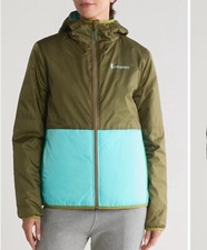 Cotopaxi Teca Calido Hooded Colorblock Jacket Wind Women's XS NEW. 486