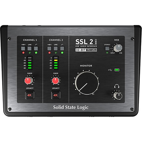 Solid State Logic SSL 2 MKII - 2x2 USB Audio Interface - Picture 2 of 8