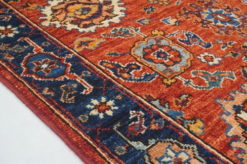 3 x 6 ft Red Bidjar Oriental Afghan Hand Knotted Traditional Area Rug - Picture 10 of 16
