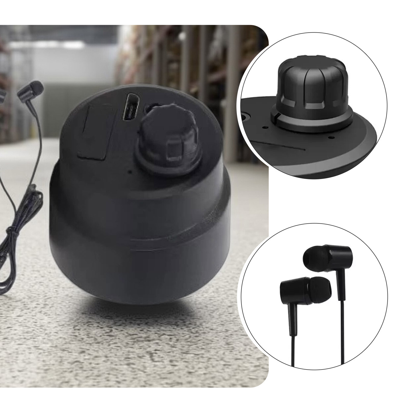 Water Pipe Leak Detector Sensor Underground Water Pipe Leakage Monitor Kit F01VR