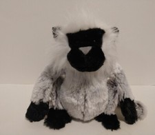 Retired Ganz WEBKINZ HM226 GREY LANGUR Plush Stuffed Animal NO CODE 8" Monkey