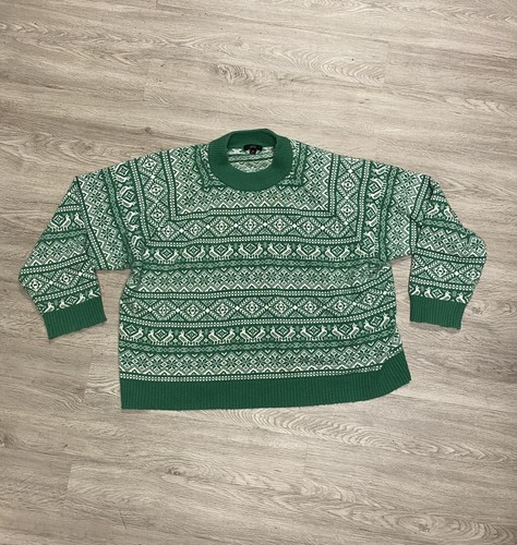 J. Crew 3XL Christmas Sweater Lambs 