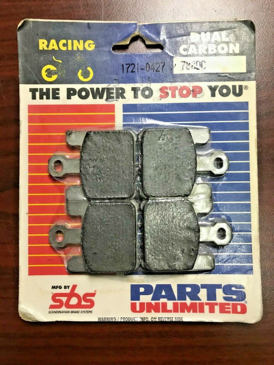 SBS 788DC Brake Pads Dual Carbon Race Racing NEW Kawasaki