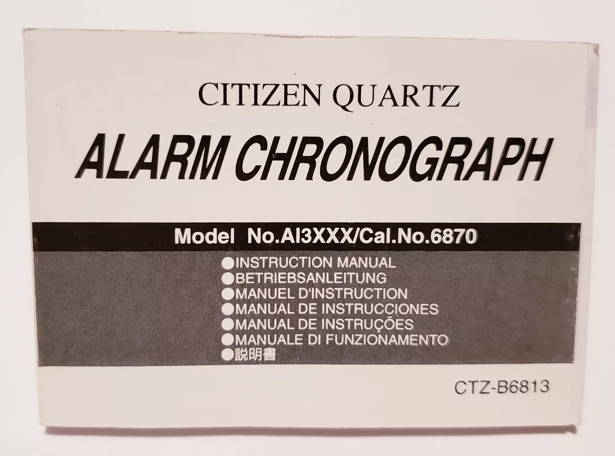 Citizen watch manual clearance