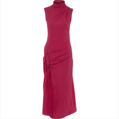 OFF-WHITE DNA Spiral Split Dress - Pink - IT 38 / UK 6 - 675£