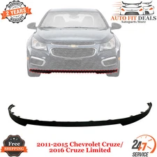 Front Lower Valance Textured For 2011-15 Chevrolet Cruze / 2016 Cruze Limited