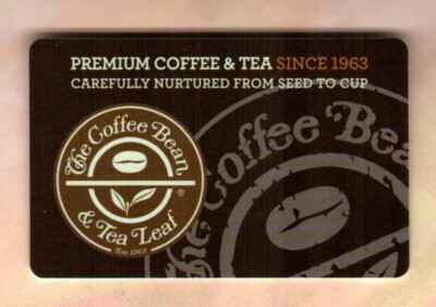 THE COFFEE BEAN & TEA LEAF Carefully Nurtured ( 2017 ) Gift Card ( $0 )