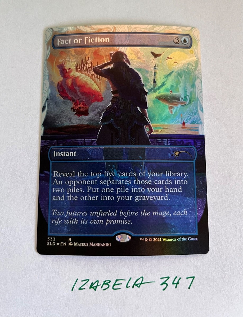 MTG Fact or Fiction - FOIL - Secret Lair Drop #333 NM/M Unplayed