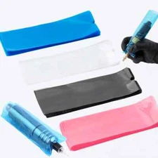 50/100pcs Tattoo Cartridge Filter Pen Clip Sleeves Bags Disposable Cord Covers 