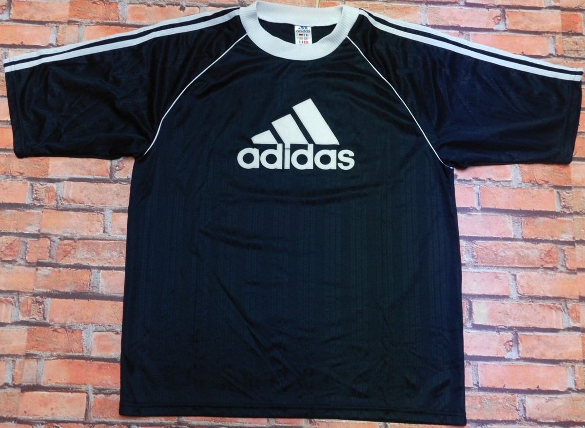 Adidas Football Shirt Vintage Nolel Made In England (371 Adidas Football Shirt Vintage Nolel Made In England (371