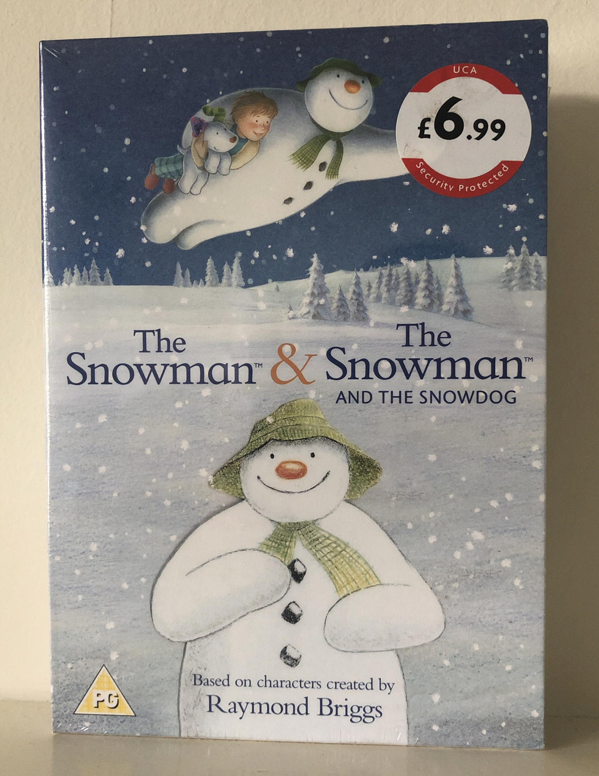 The Snowman / The Snowman and the Snowdog  Christmas Family Animation DVD Set