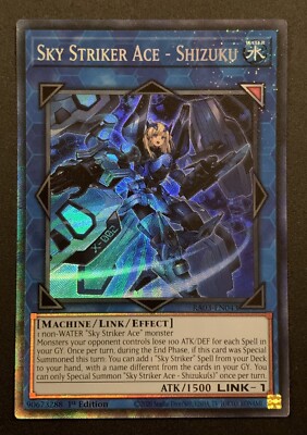 Sky Striker Ace - Shizuku - RA03-DE043 - Collector's Rare - 1. Auflage - YuGiOh