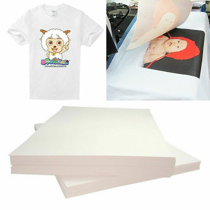 A3 Dark Color Cotton Cloth DIY Iron Heat Press Print Paper T-shirt