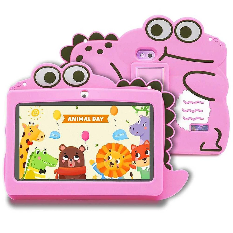 Kids Learning Tablet Wintouch PC 2x32GB Android 11 Games Education Blue Pink - Image 3 of 4