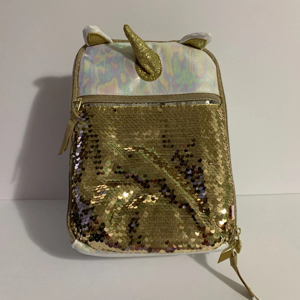 2 Piece Matching Reversible Sequin Pineapple Bag And Purse. - Blue Whale  Gifts