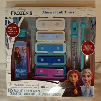 Disney Frozen Musical Tub Tunes Piece Bath Set w/ Xylophone