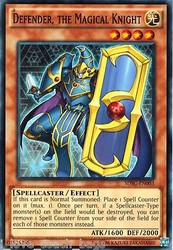 Defender, the Magical Knight SDSC-EN003 1st Edition Common Yu-Gi-Oh!