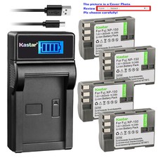 Kastar Battery LCD USB Charger for Fujifilm NP-150 BC-150 Fuji FinePix IS Pro