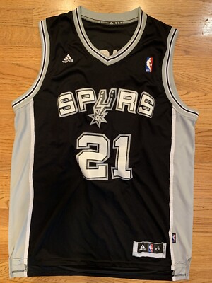 SPURS DUNCAN 21 ユニフォーム XL adidas Adidas San Antonio Spurs Tim Duncan #21 Jersey XXL 2XL Black