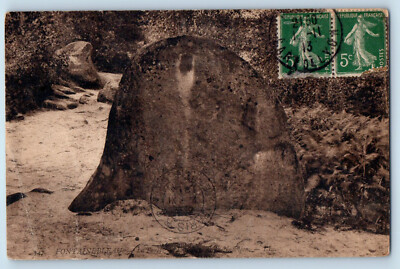 Saint-Leu-la-Forêt Val-d'Oise France Postcard Napoleon's Hat c1910 Posted