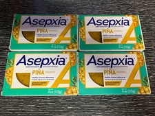 ASEPXIA Exfoliating Oil-Control Bar Soap x4 Pina Pineapple Mattifies Agave Acne