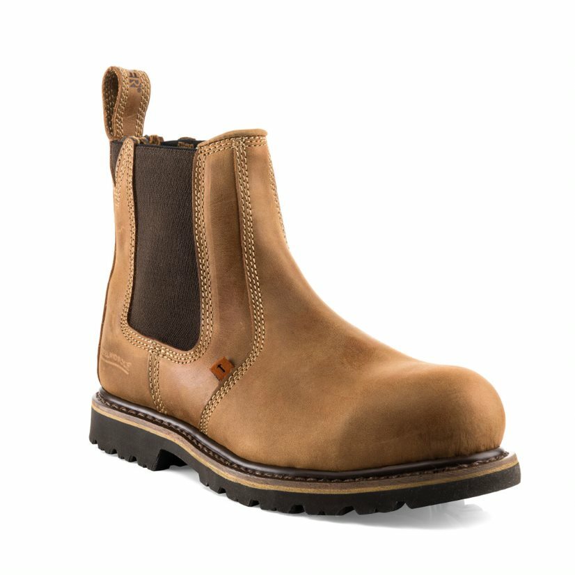 Buckler Dealer Boots B1150 Brown or Tan Premium Safety Slip on