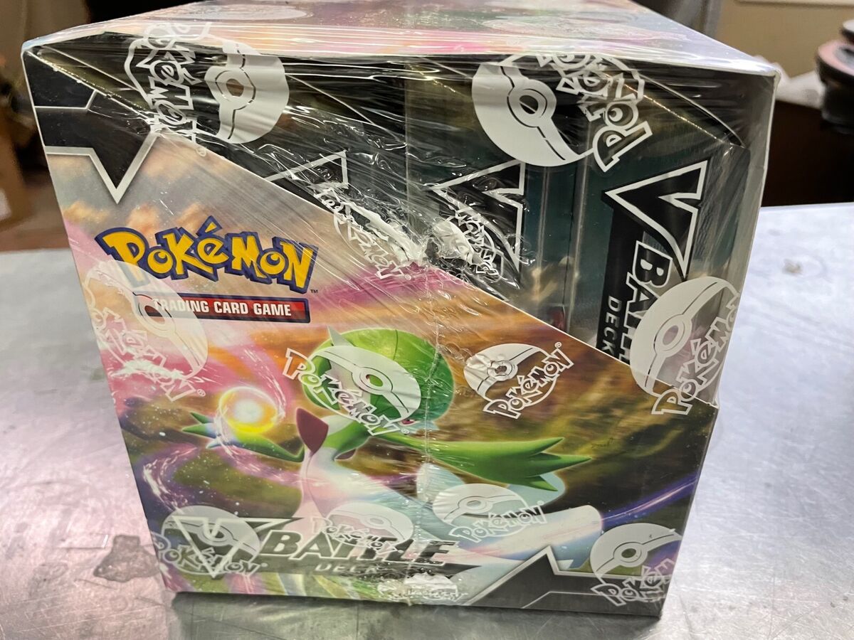 Pokemon V Battle Decks: Victini V and Gardevoir V 6 Display Case