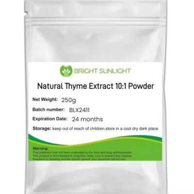 Natural Thyme Extract 10:1 Powder 250grams