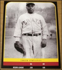 2009 Oscar Charleston Photo Clipping 2.75x3.75 Homestead Grays Negro Leagues HOF