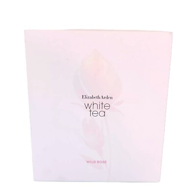 Elizabeth Arden White Tea WILD ROSE 3.3 oz EDT & Body Cream Set NEW IN BOX