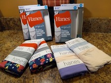 Women's Hanes Cotton Stretch Bikinis Cot-Spdx 9/2XL 3-Pr. Bright / 5-Pr. Pastal