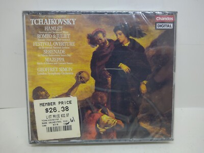 Tchaikovsky : Orchestral Music ( CD 2 Discs Chandos ) Hamlet  Romeo & Juliet ...